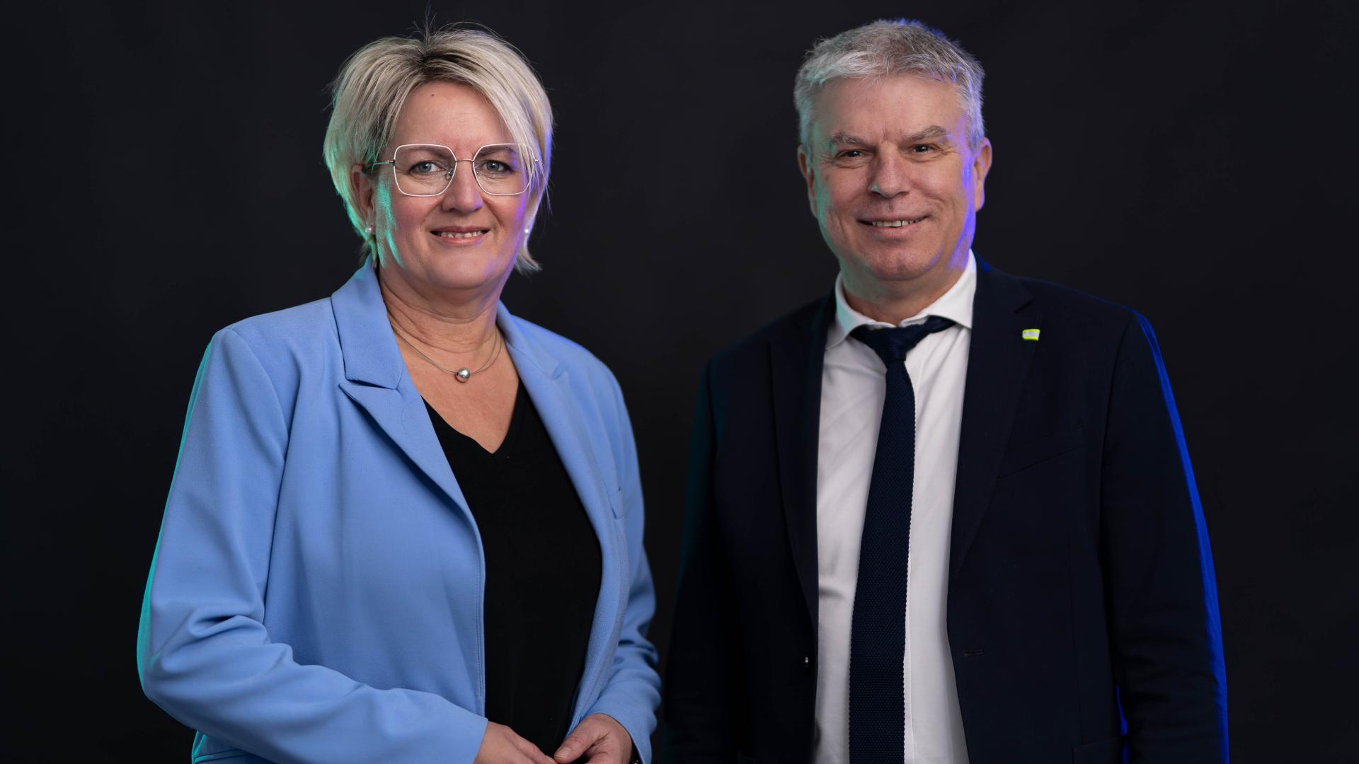 Ruth Meyer und Gregor Freches