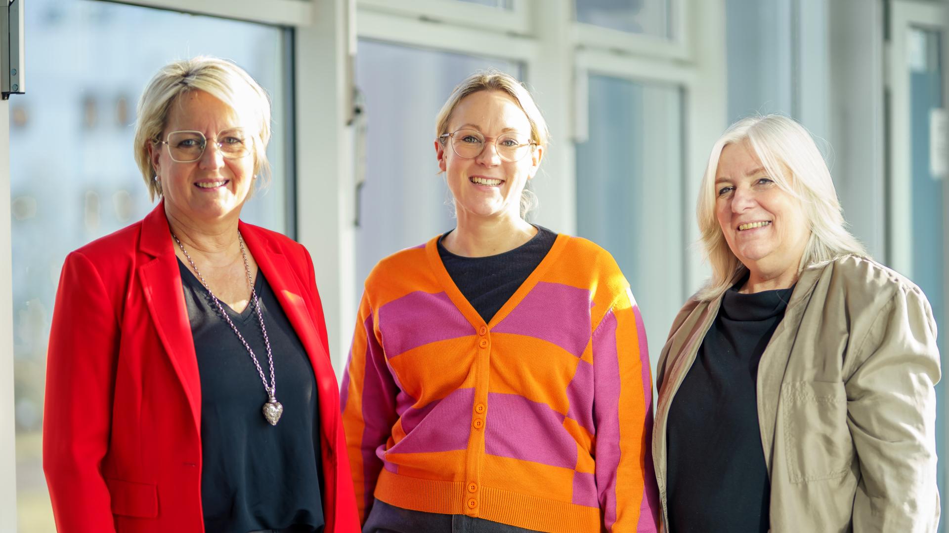 Ruth Meyer, Melanie Blatter und Karin Bickelmann (v.l.n.r.)