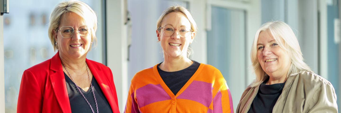 Ruth Meyer, Melanie Blatter und Karin Bickelmann (v.l.n.r.)