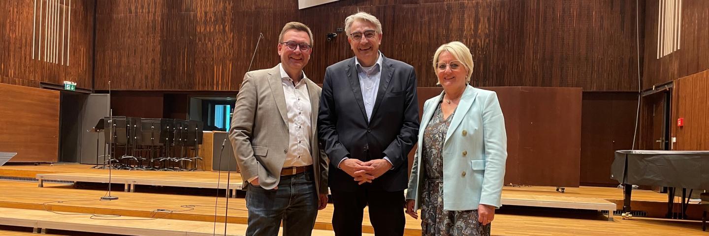 Martin Grasmück, Jochen Fasco und Ruth Meyer