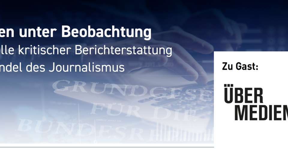 Visual mit dem Titel der Veranstaltung