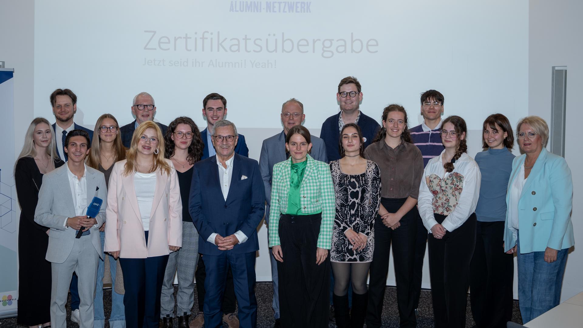 Pressefoto Abschlussfeier Media & Me