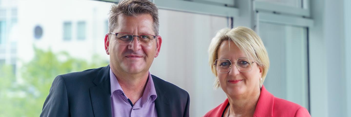 Michael Schmaus und Ruth Meyer