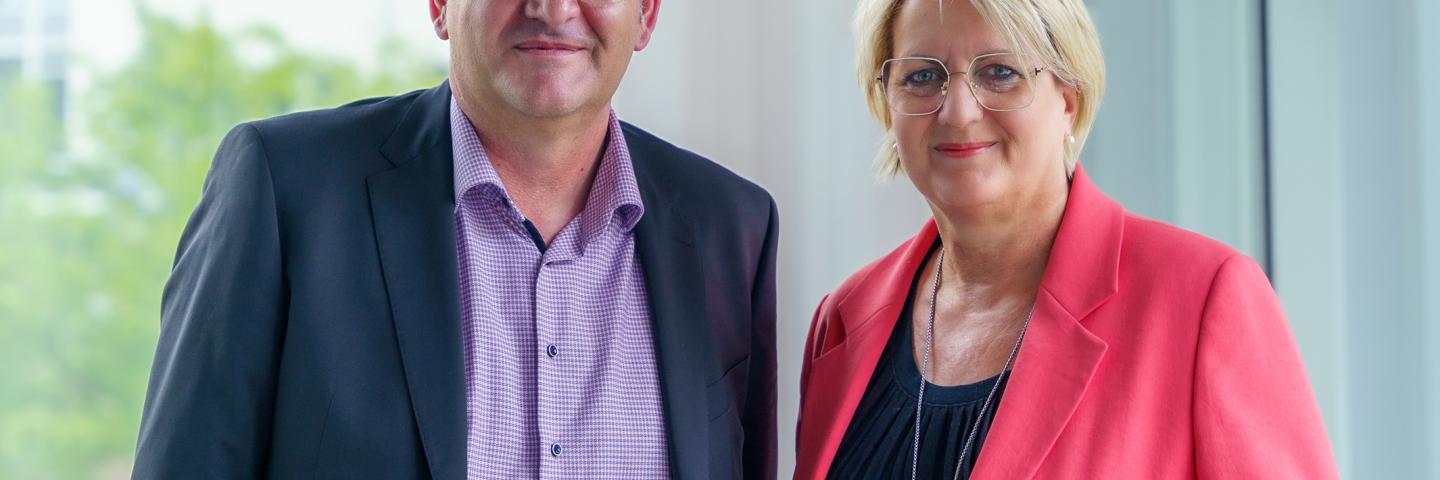 Michael Schmaus und Ruth Meyer