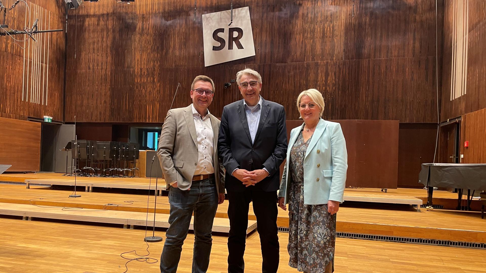 Martin Grasmück, Jochen Fasco und Ruth Meyer