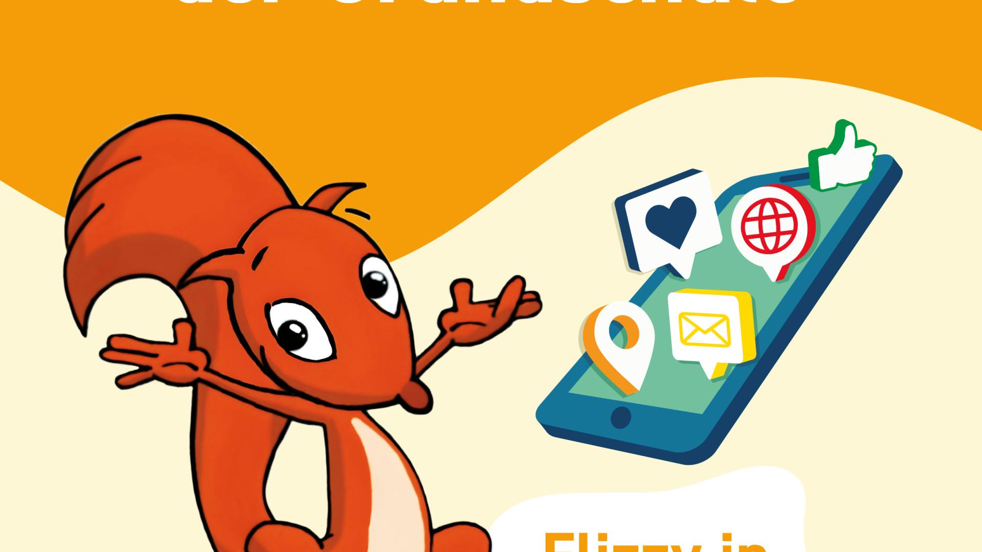 Flizzy Maskottchen zur Cybergrooming-Prävention