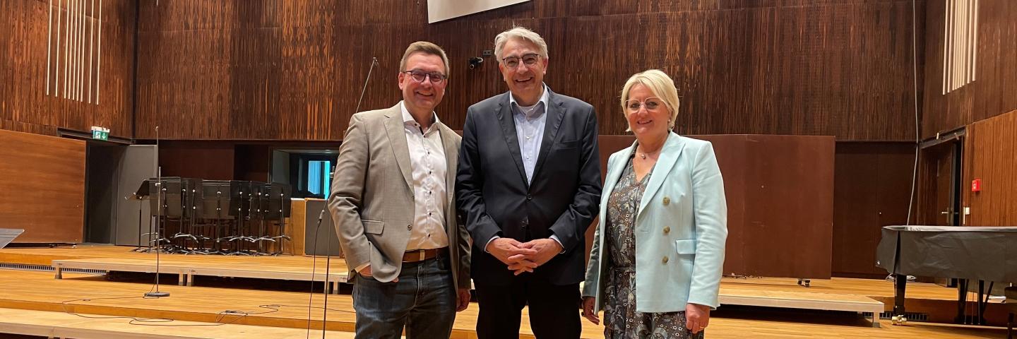 Martin Grasmück, Jochen Fasco und Ruth Meyer